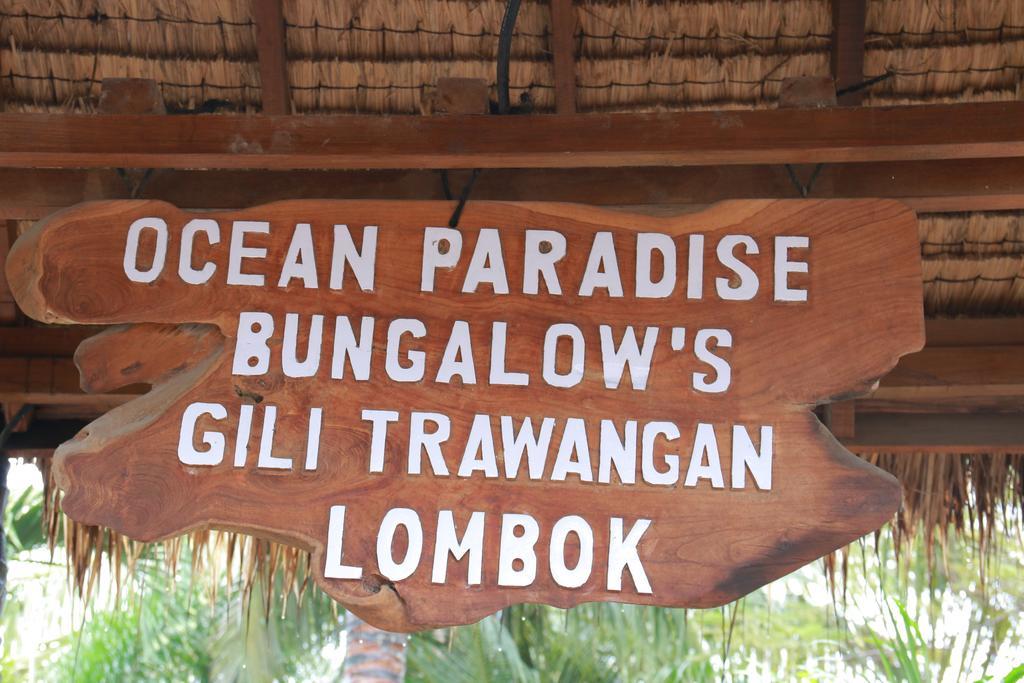 Oceane Paradise Bungalow Gili Trawangan Exteriör bild