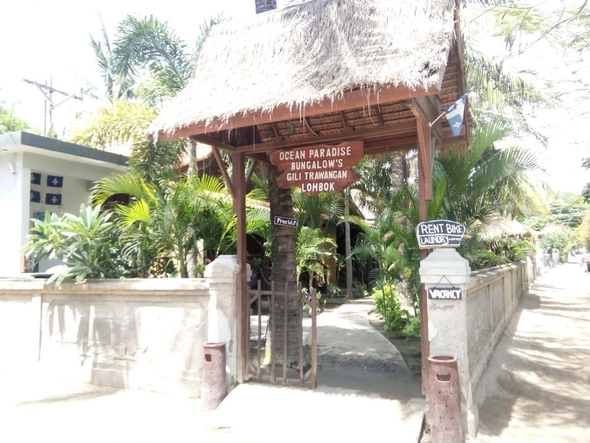 Oceane Paradise Bungalow Gili Trawangan Exteriör bild